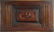 Antique Heart Clasped Hands Tramp Art Box Eagle 1900 - 2