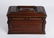 Antique Heart Clasped Hands Tramp Art Box Eagle 1900 - 6