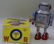 Tin Litho Wind up WALKING ROBOT Space Toy - 2