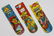 Set of 3 Tin Character Miniature Whistles, Japan