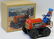 Retro Style Tin Litho Windup #MS356 Toy TRACTOR DRIVER