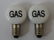 Pair of Replacement Bulb Globes for Marx Service Gas