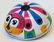 Vintage Tin Friction Colorful Ladybug Toy Whitman Japan