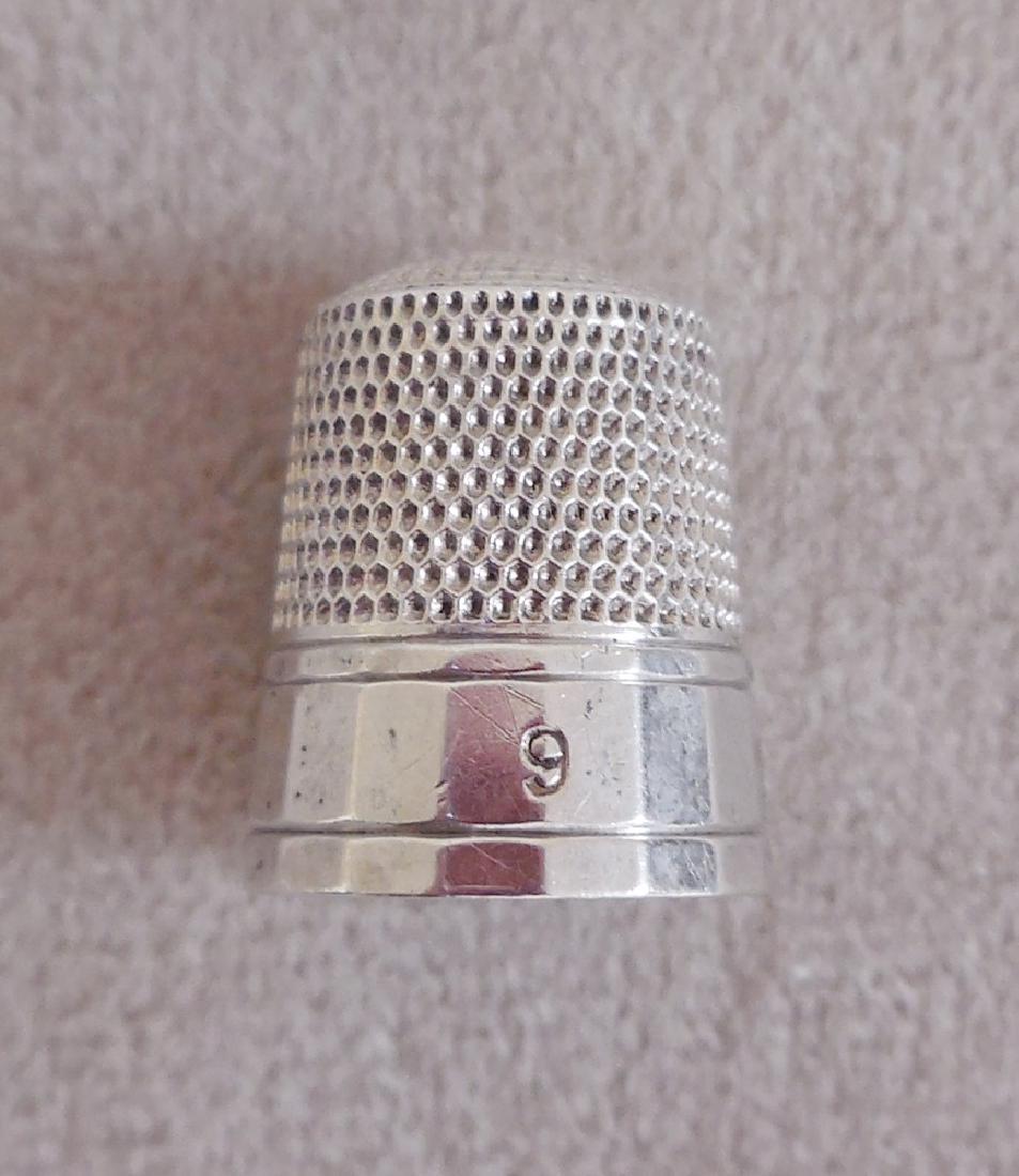 Antique American Sterling Silver Thimble (1 of 4)