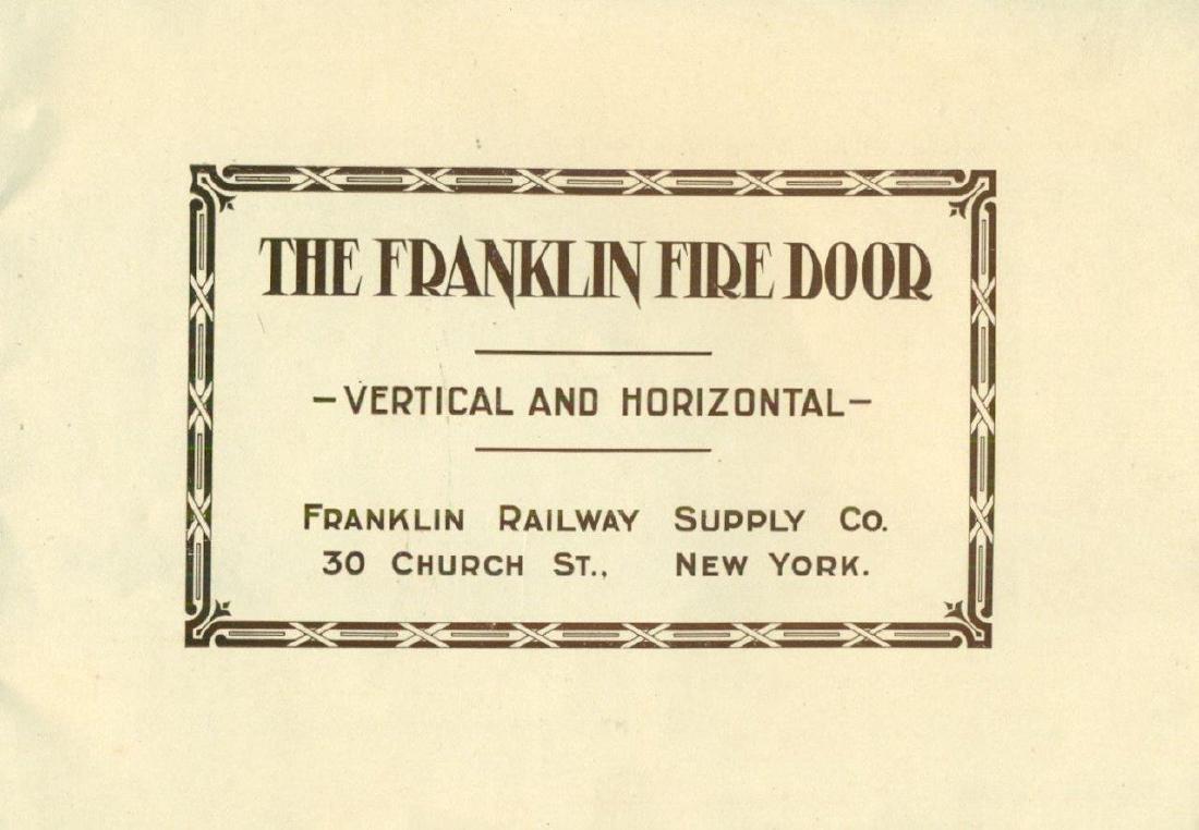 1910 Franklin Railway Supply Co Catalog Railroad (1 of 7)