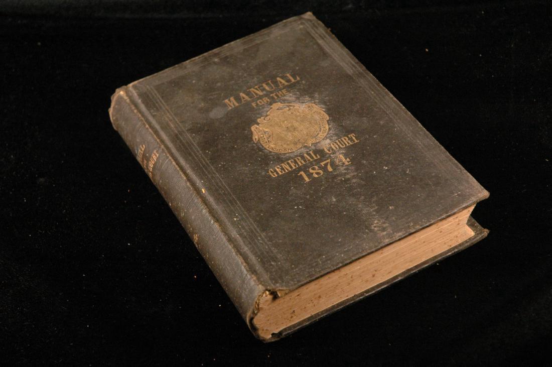 Commonwealth of Massachusetts. Manual (1 of 1)