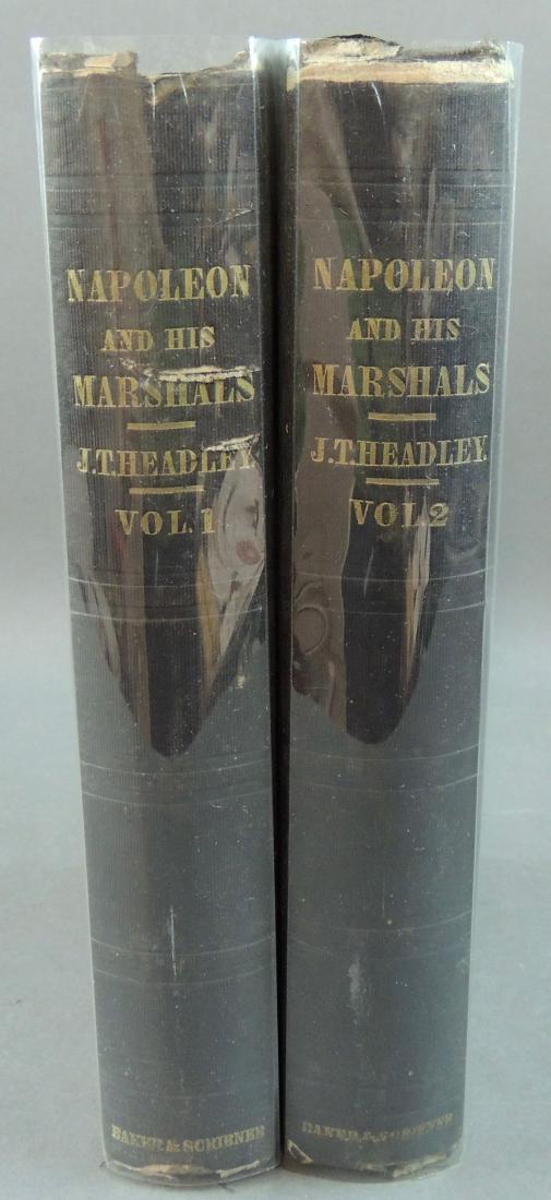 Napoleon and His Marshals, Set of 2 Volumes, 1847 (1 of 10)