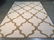 Modern Hand Tufted Carved Wool Rug 5x8