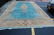 Antique Kork Wool Persian Lavar Kerman Rug 9.10x18