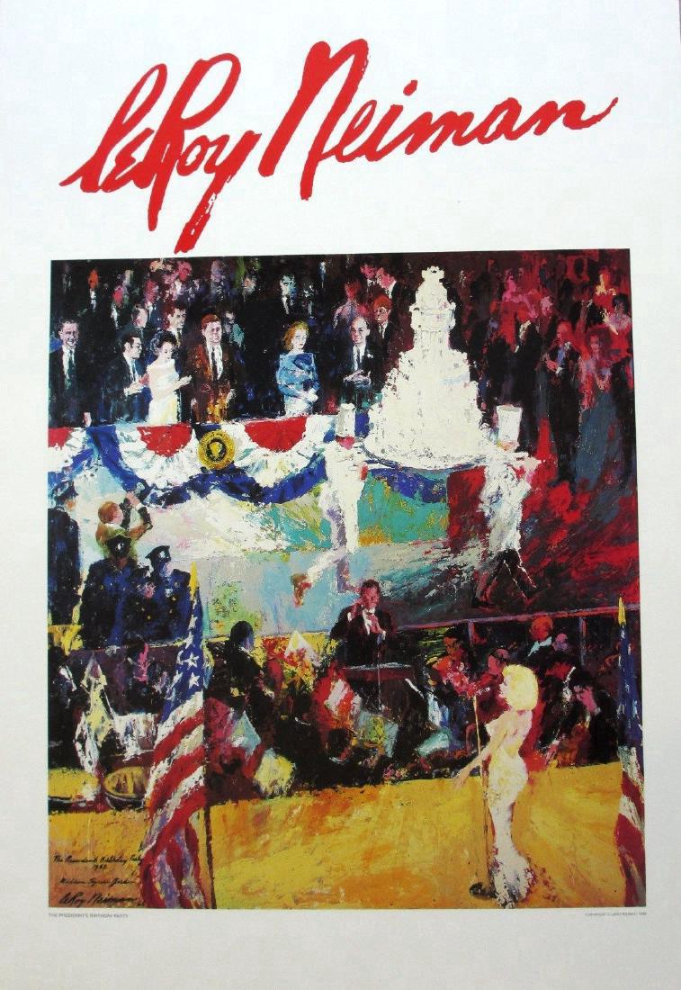 Leroy Neiman Poster President's Birthday (1 of 1)