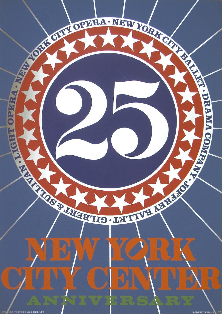 Robert Indiana Serigraph New York City Center (1 of 1)