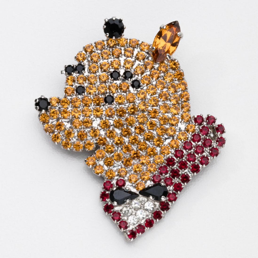 BUTLER & WILSON RHINESTONE WINNIE THE POOH BEAR DISNEY (1 of 3)