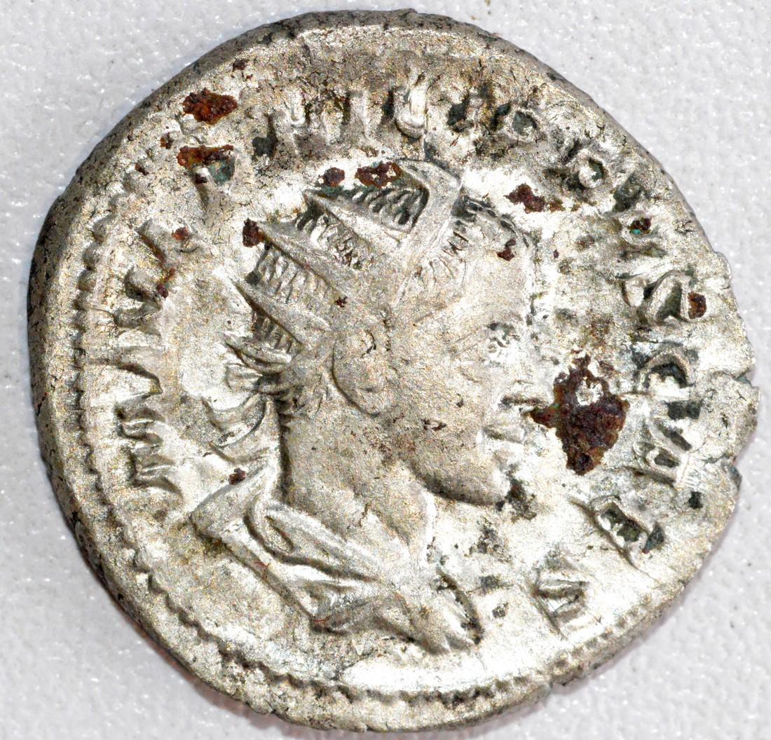 Ancient Roman Silver Antoninianus of Philip I (1 of 2)