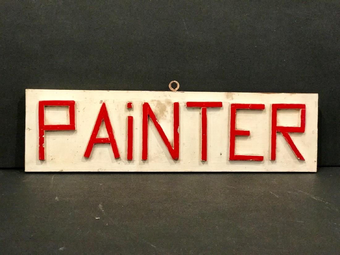 Painter Sign, 1940 (1 of 3)