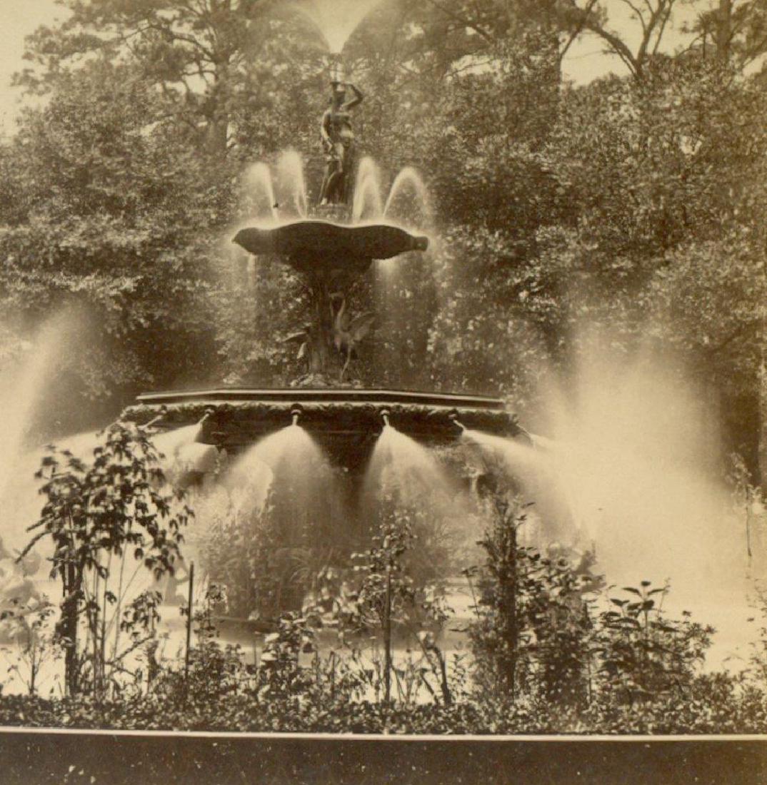 1880 Savannah Georgia Ga Forsyth Park Fountain (1 of 3)