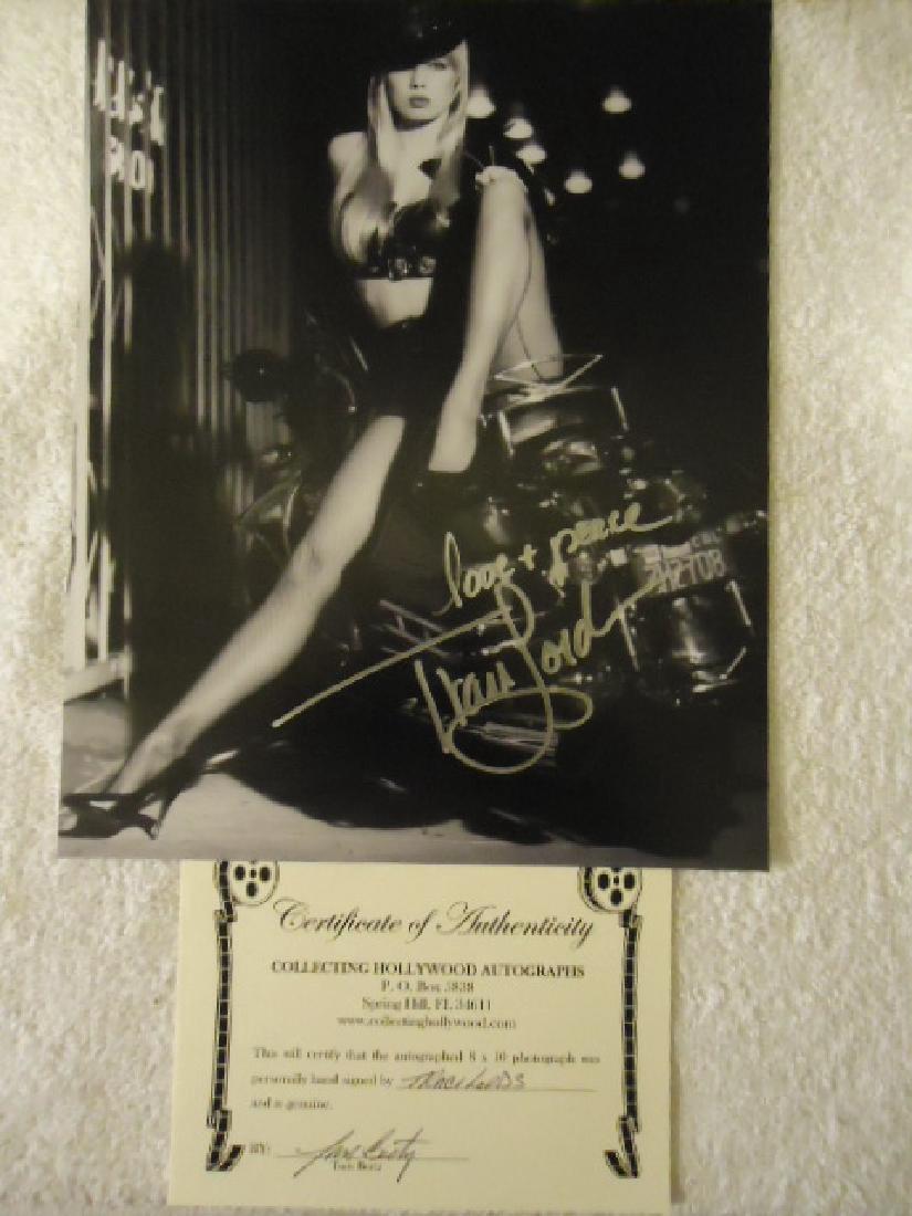 Traci Lord Autograph Photograph (1 of 2)