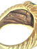 Vintage David Yurman 14k Gold Emerald Cable Ring - 4