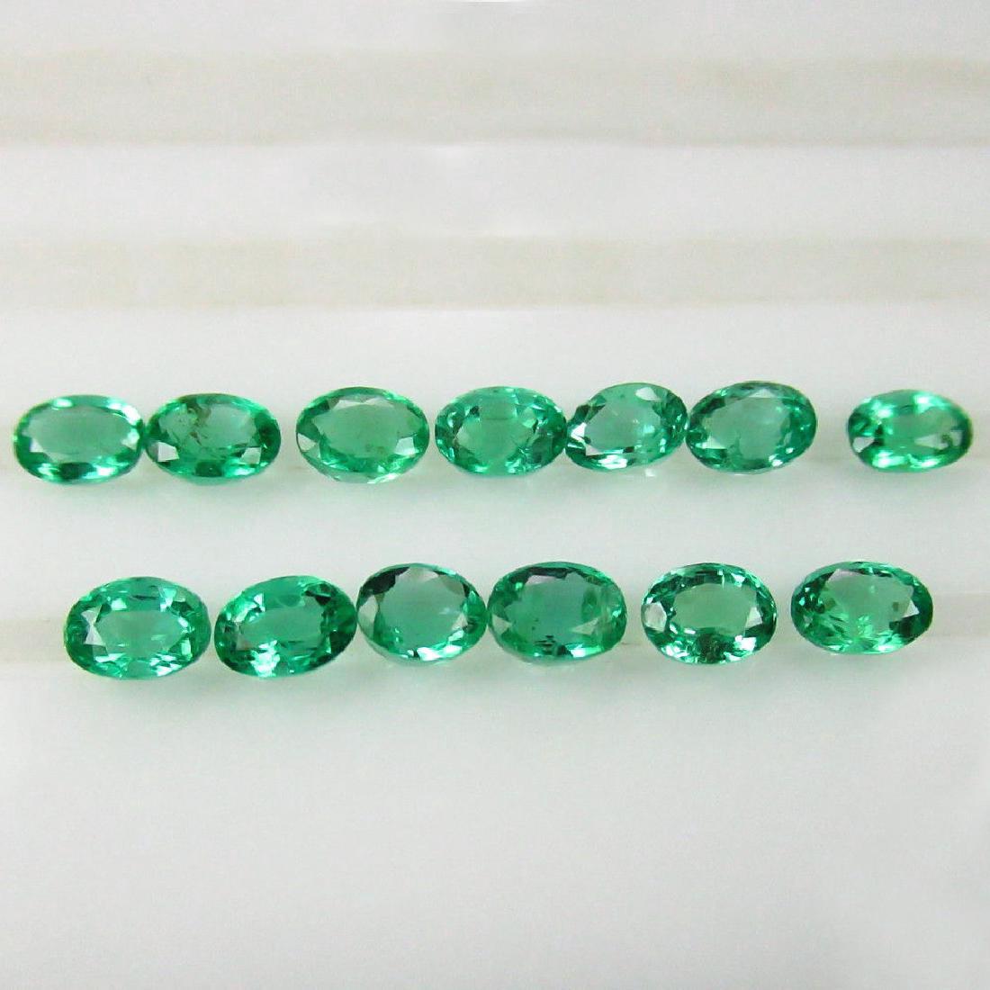 2.36 Carat - 13 Loose Emeralds (1 of 3)