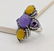 Sterling Silver Lilac Jade Amethyst CZ Ring - 4