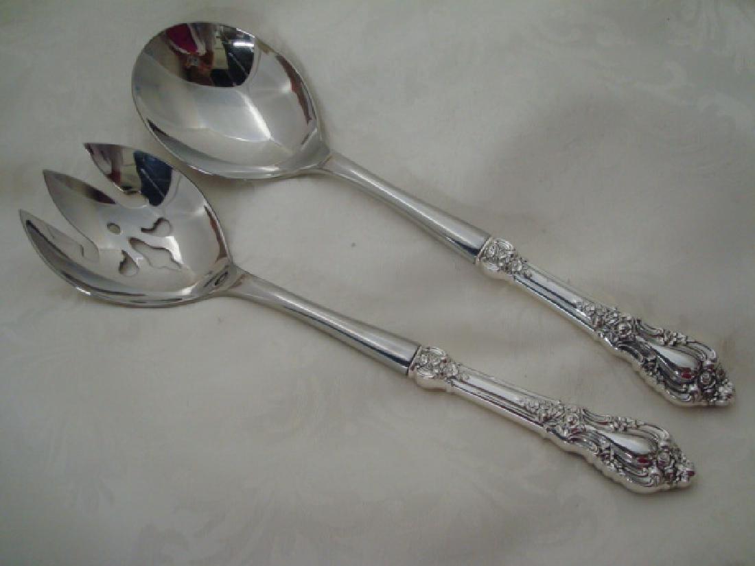 Lunt Eloquence Sterling Silver Salad Serving Set (1 of 3)