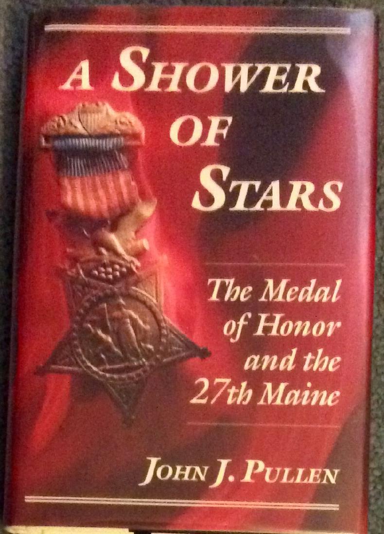 Civil War Hardcover Military History 27th Maine Medals (1 of 1)