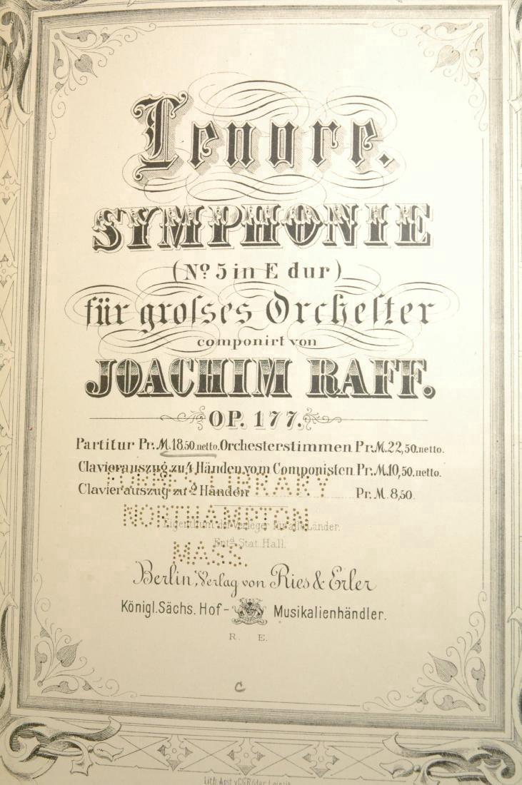 Lenore. Symphonie Orchester. Op. 177. Partitur (1 of 1)