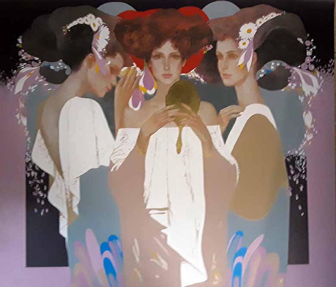 Felix Mas "Gold Mirror" Serigraph (1 of 1)