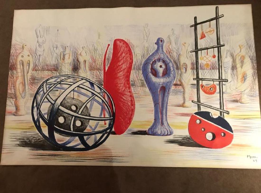 Henry Moore Lithograph (1 of 4)
