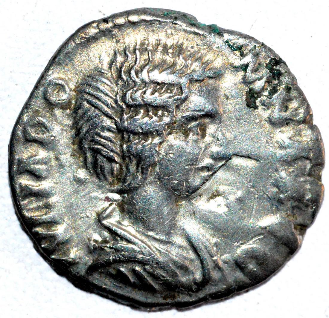 Roman Silver Denarius of Empress Julia Domna - rv. (1 of 2)