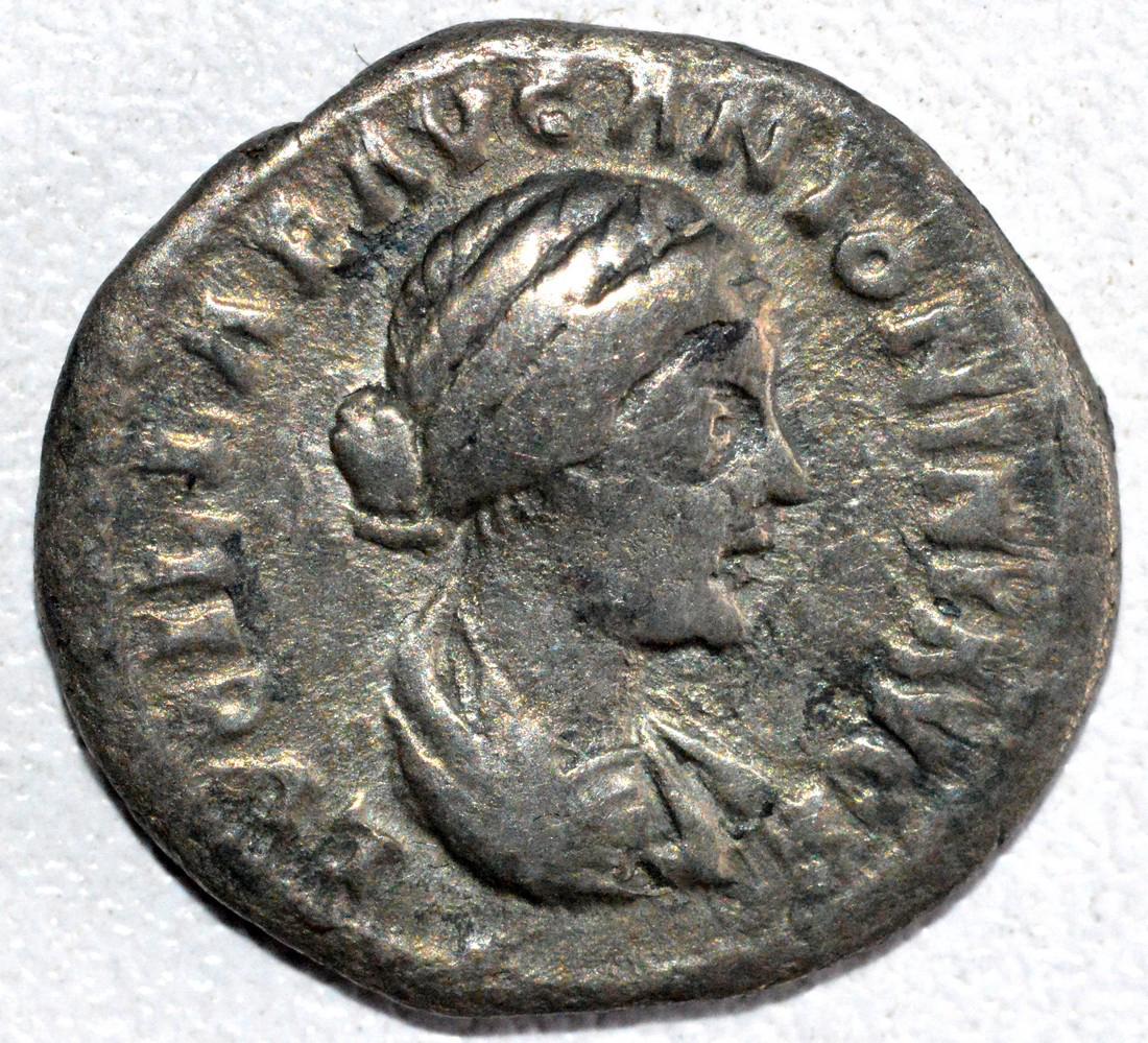 Roman Silver Denarius of Empress Lucilla - rv. (1 of 2)