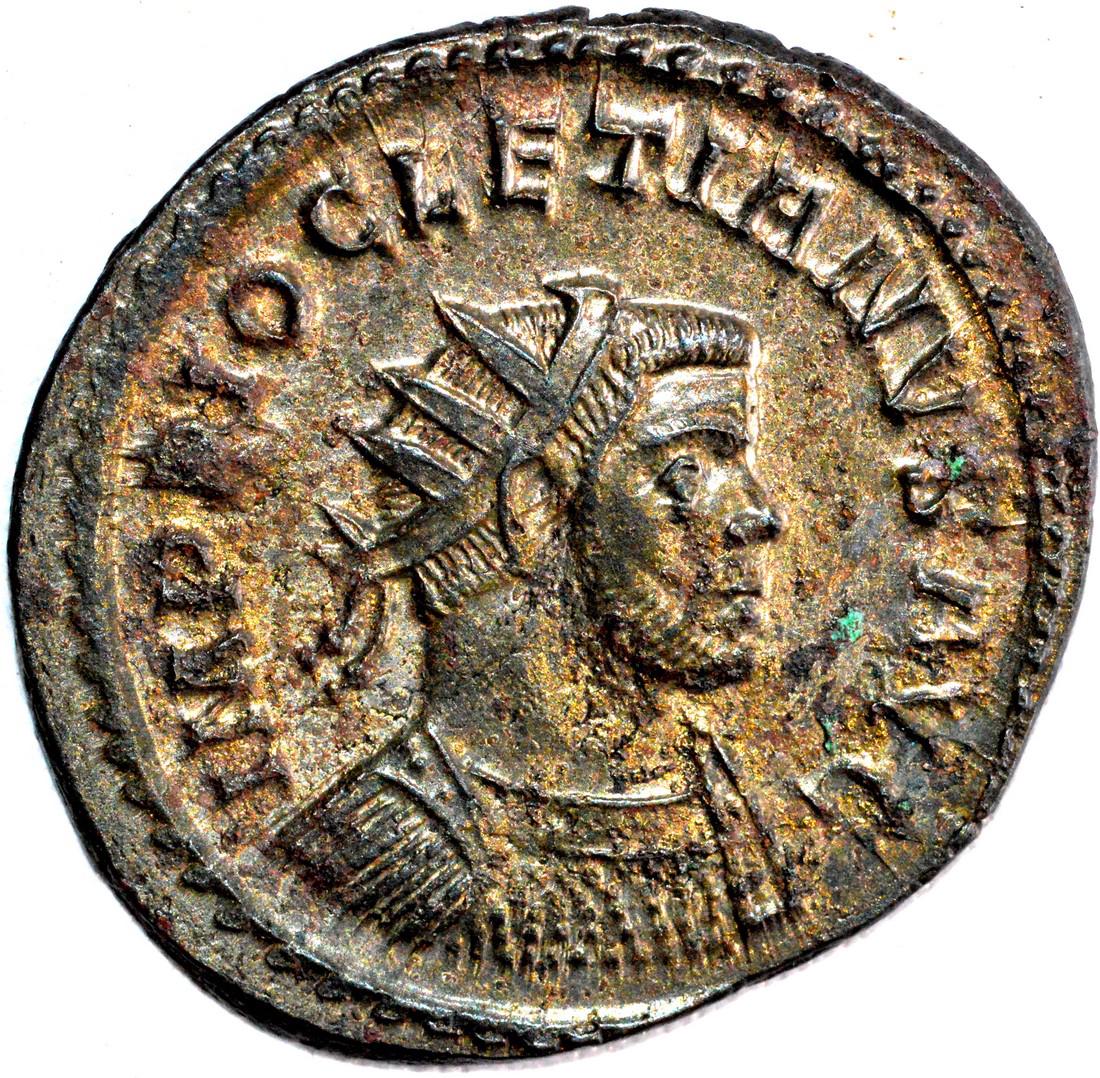 Roman Antoninianus of Diocletian - rv. Jupiter (1 of 2)