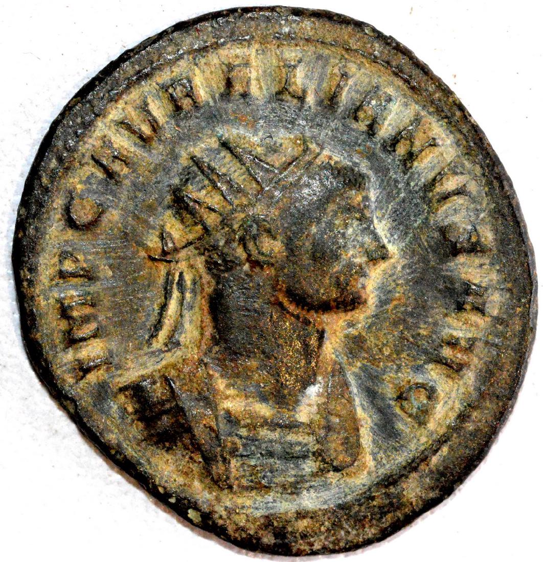 Roman Antoninianus of Aurelian - rv. Concordia (1 of 2)