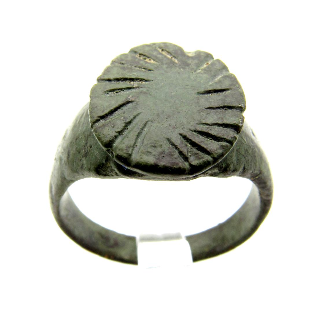 Romano-Celtic Ring with Spiral on Bezel (1 of 4)