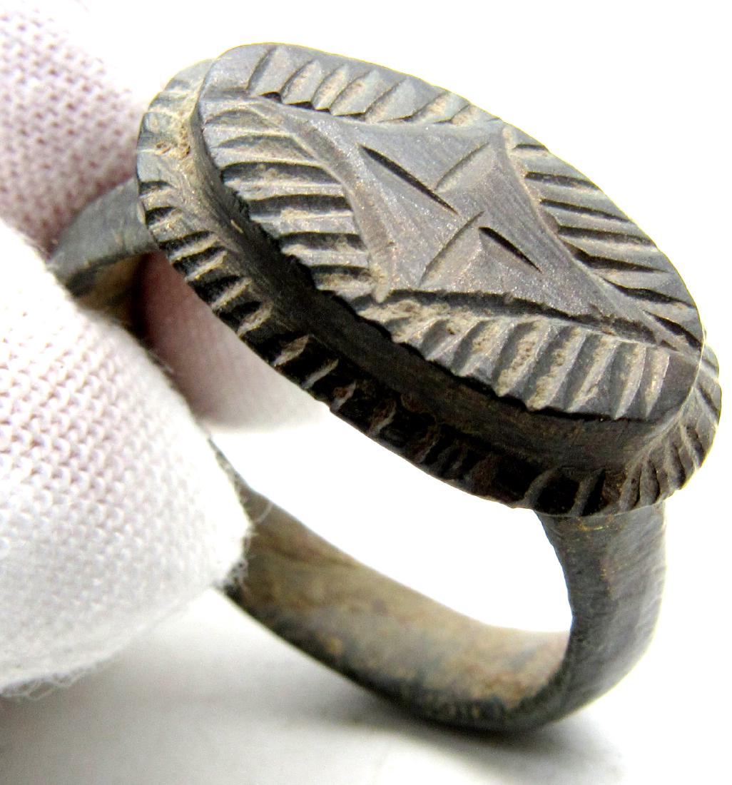 Crusaders Seal Ring with Star of Bethlehem (1 of 4)