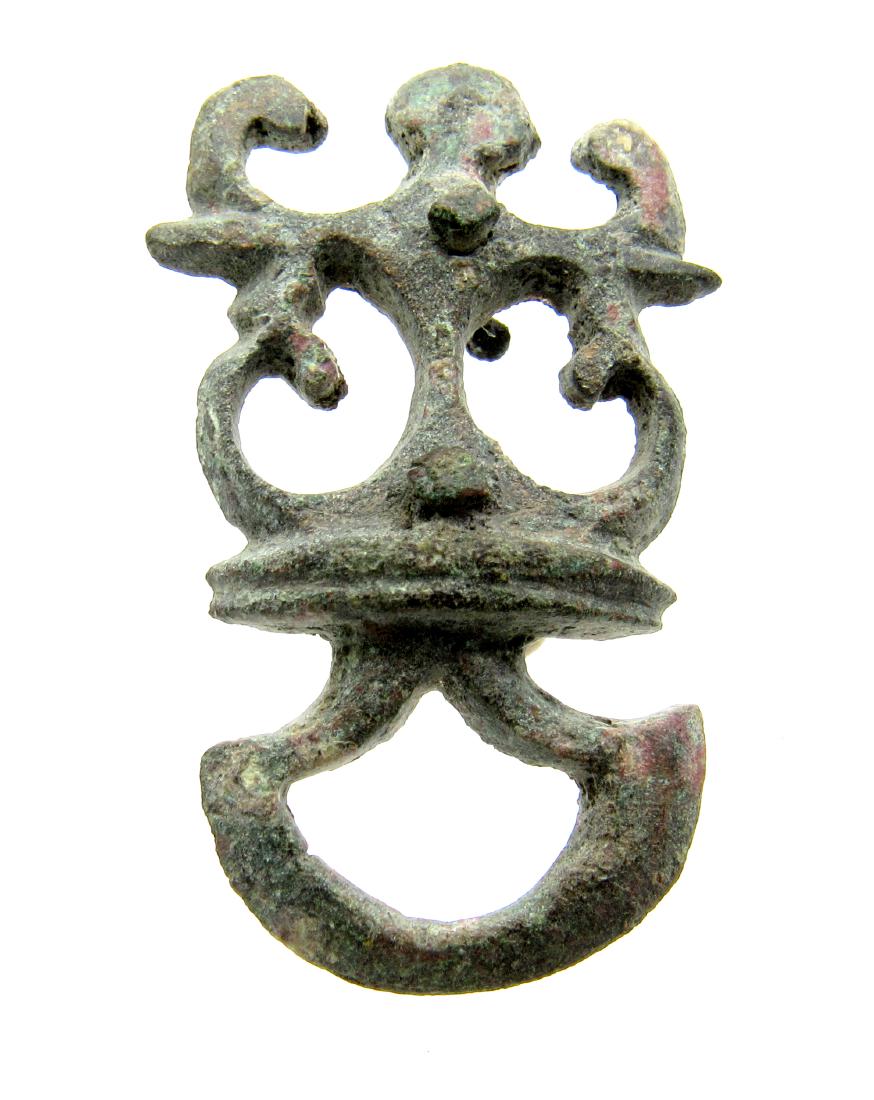 Viking Amulet with Stylized Raven Heads (1 of 3)