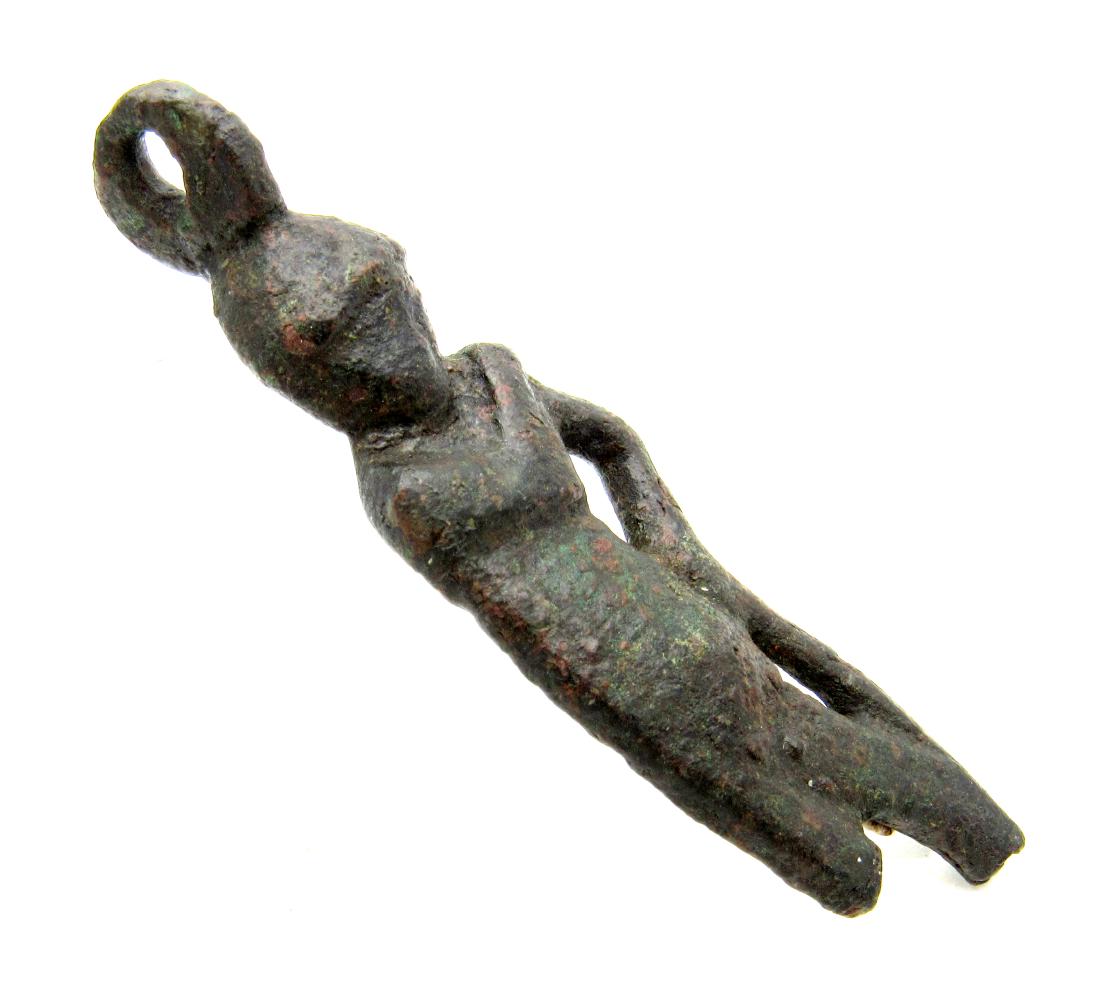 Rare Roman Gladiator Shaped Pendant "Murmillo" (1 of 3)