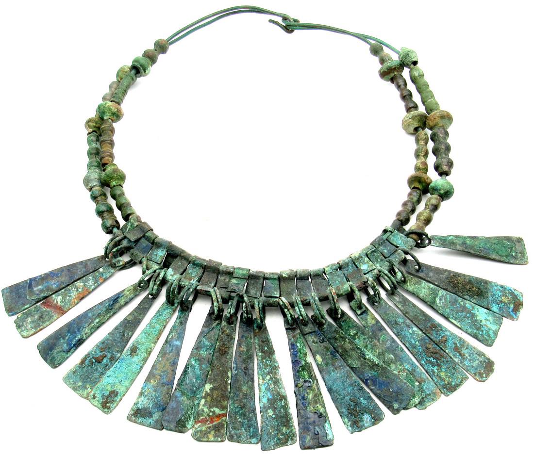 Rare Viking "Mysterious" Neck Torc with Numerous (1 of 4)