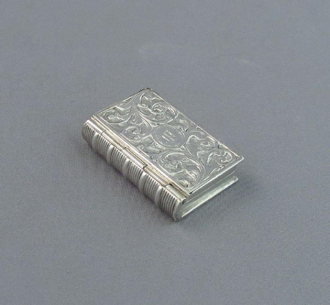 Antique English Victorian Sterling Silver Vinaigrette (1 of 4)