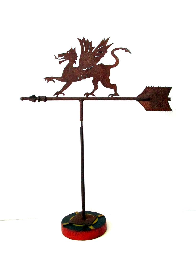 Graphic Winged Griffin Weathervane (1 of 8)