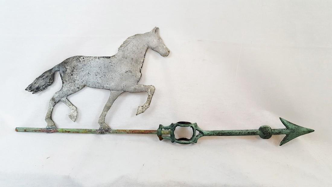 Lightning Rod Horse Weather Vane Directional 1920's (1 of 3)