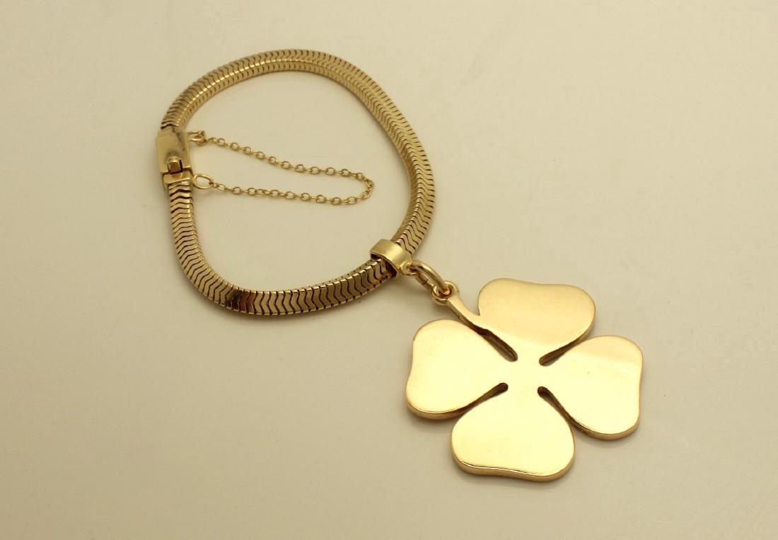 tiffany clover bracelet