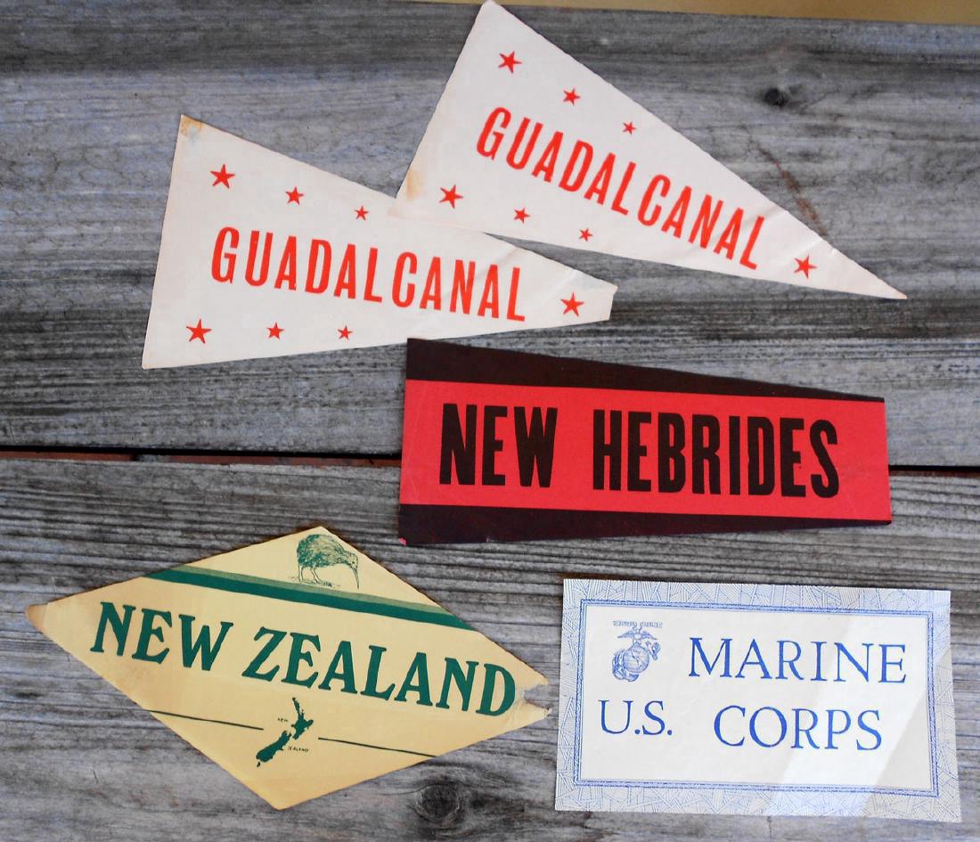 Five Luggage Stickers Advertising (1 of 1)