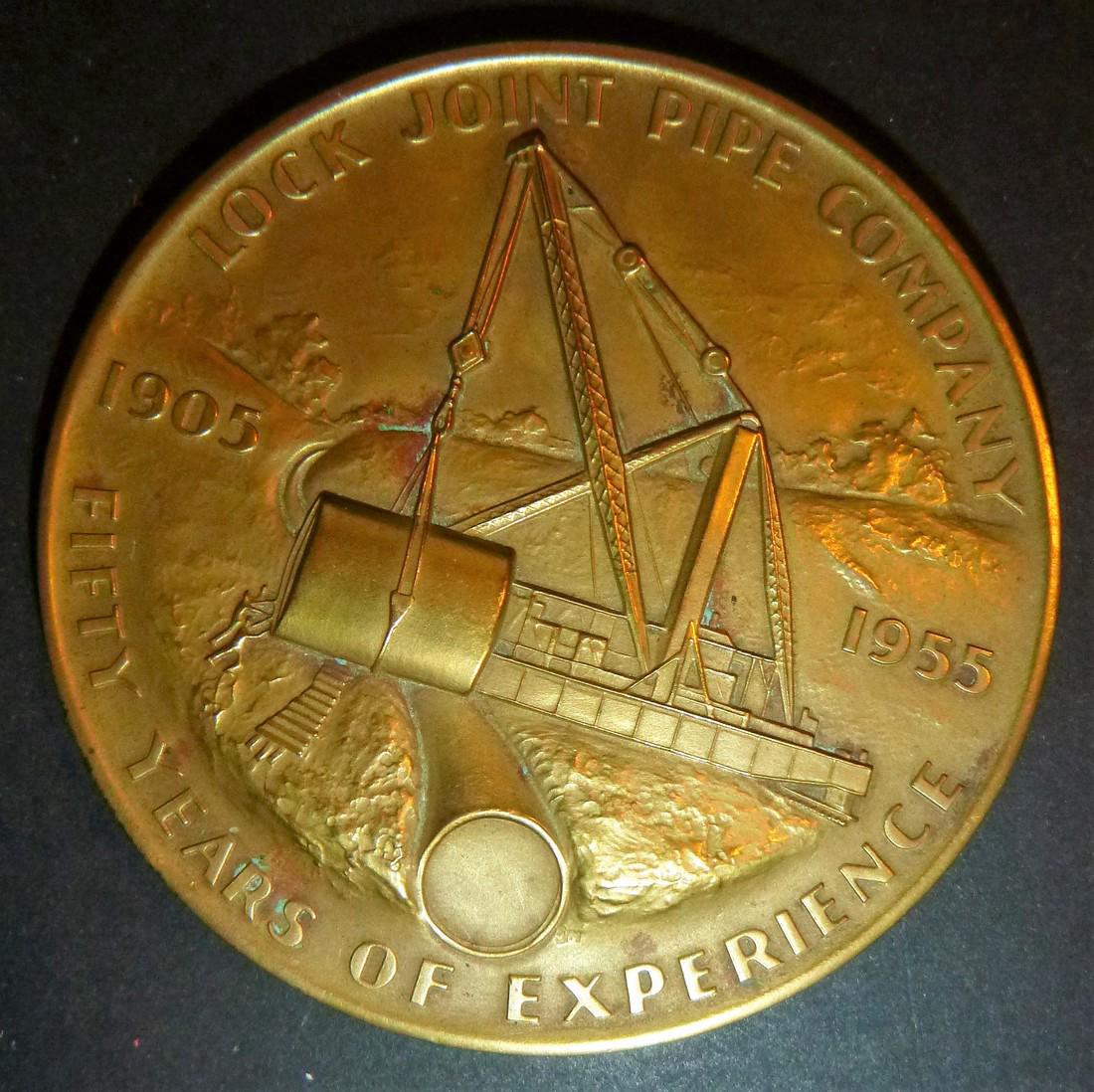 Medallic Art1955Lock Joint Pipe Company