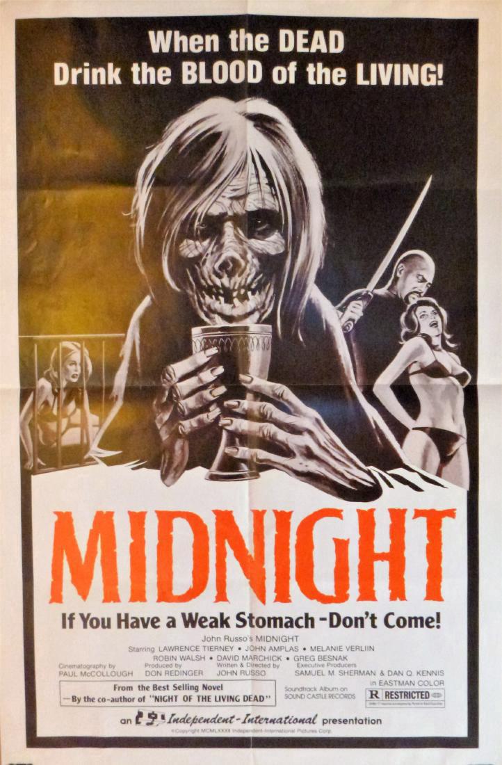 John Russo's -MIDNIGHT- Large Poster (1 of 2)