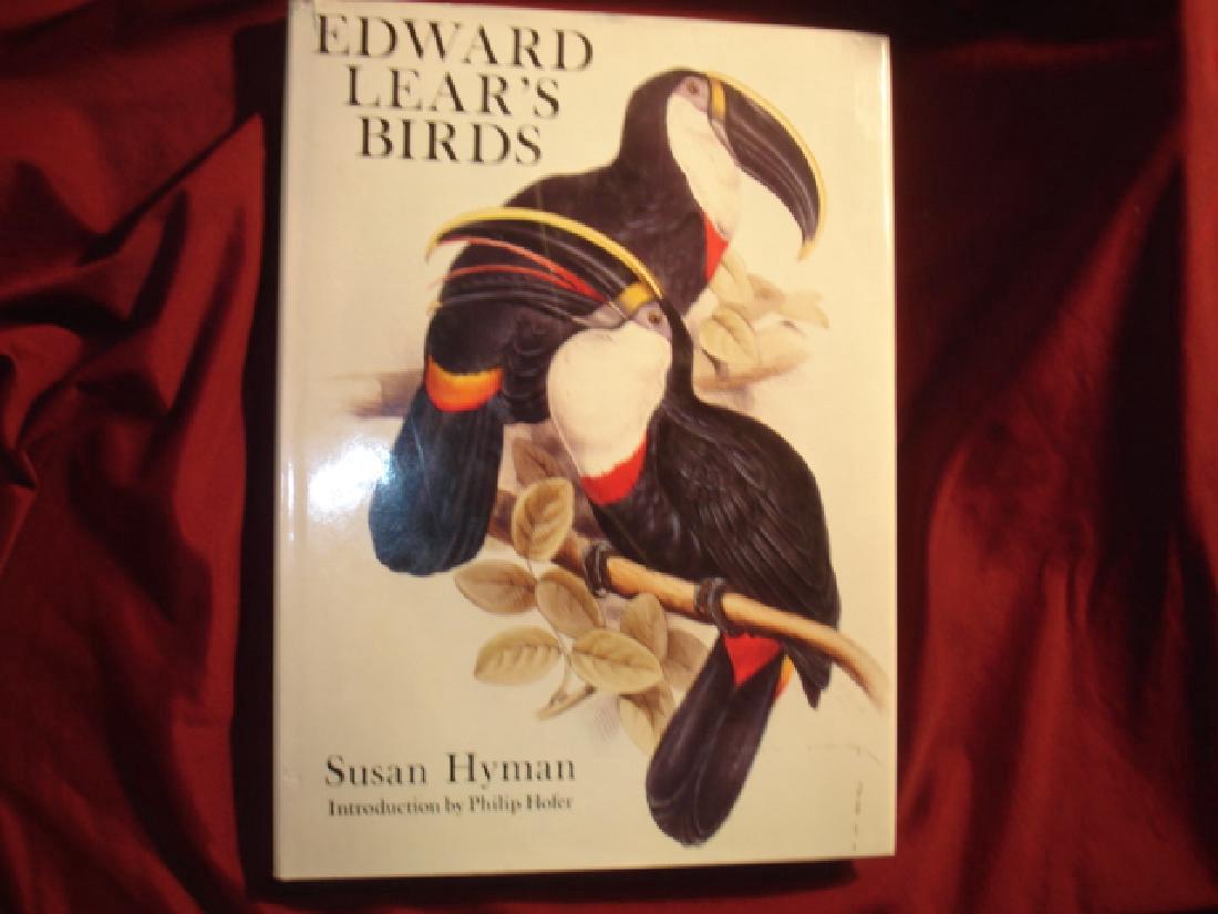 Edward Lear's Birds. Hyman, Susan.: Edward Lear's Birds. Hyman, Susan. Longmeadow Press. First edition thus. 4to. Illustrated in black, white and color. Please note that this lot has a confidential reserve. When you leave a bid in advan