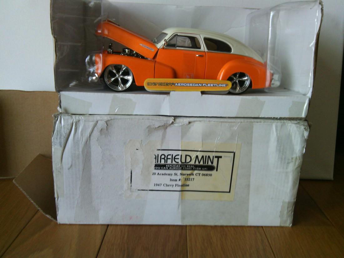 1947 Chevy Aerosedan Fleetline Model Car (1 of 1)