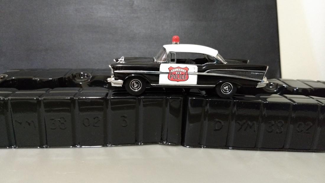 1957 Chevy Bel Air Atlanta Police Car Model Car (1 of 1)
