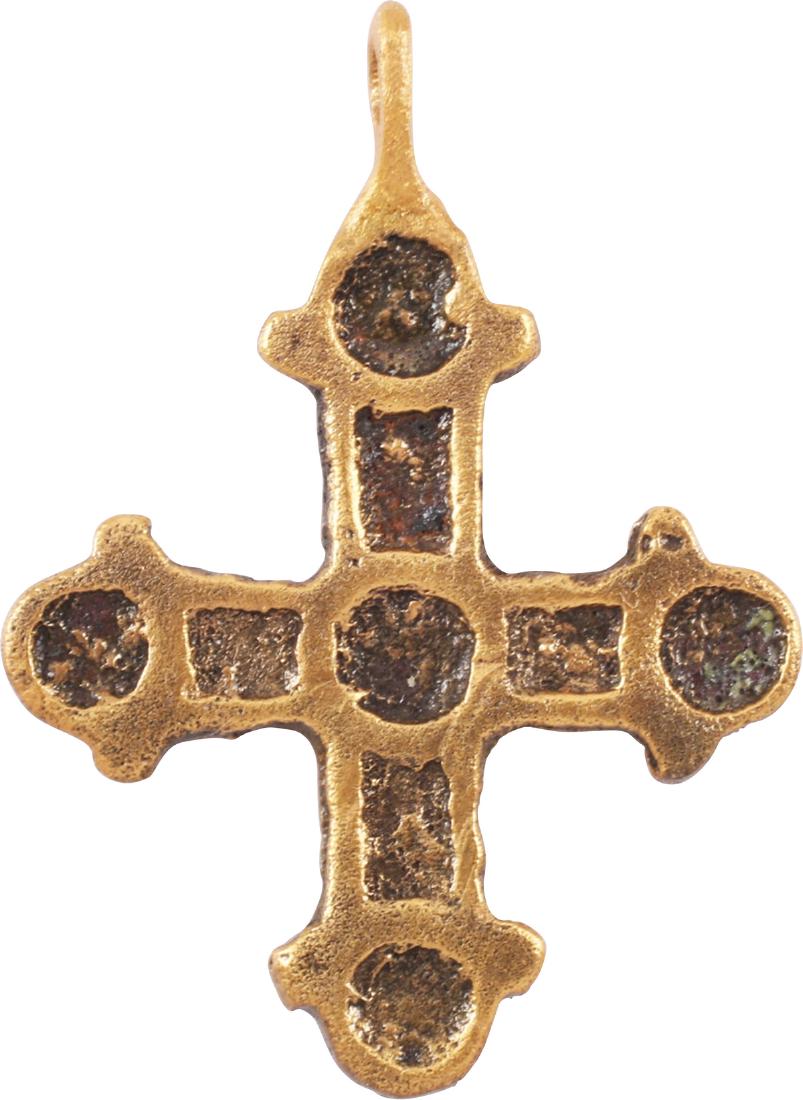 FINE MEDIEVAL SPANISH CROSS. C.14501650