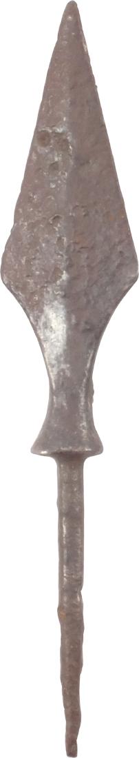 FINE VIKING TANGED ARROWHEAD C.850-1000 AD (1 of 2)