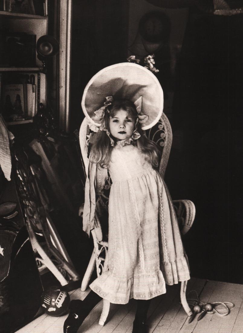 IRINA IONESCO - Eva: Artist: IRINA IONESCO Print Title: Eva Medium: Large Sepia Toned Photo-Litho Printed in France Printing Date: 1974 Image Size: 11.5" X 15.5" Irina Ionesco is a French photographer born in Paris, Franc